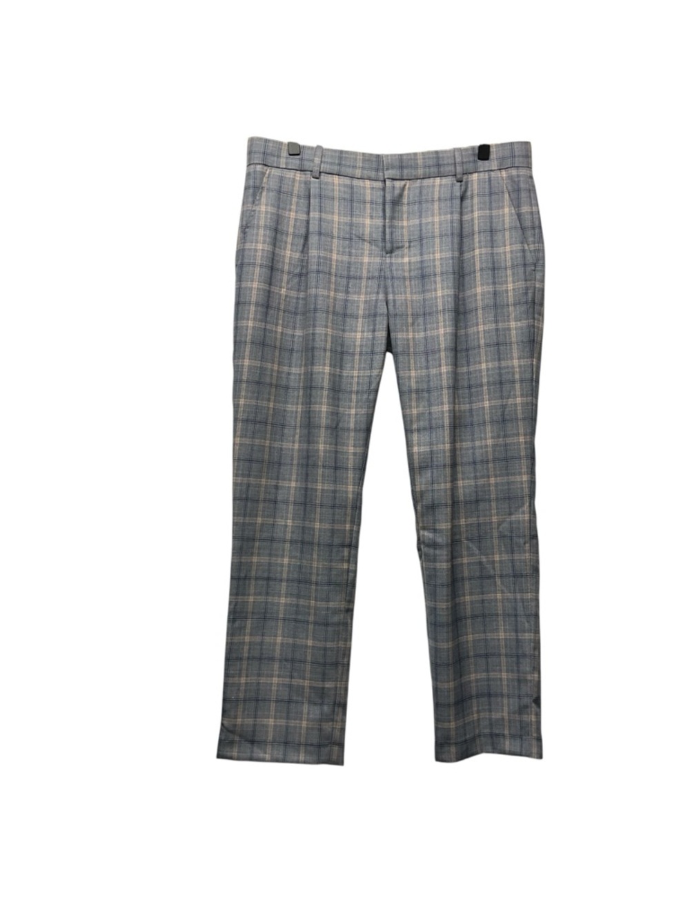 KAL REIMAN Wool Plaid  Ankle Pants Size 10 Classic -Business Casual.